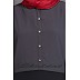 Burqa in two contrast part | Grey-Black Burqa in two contrast part | Grey-Black